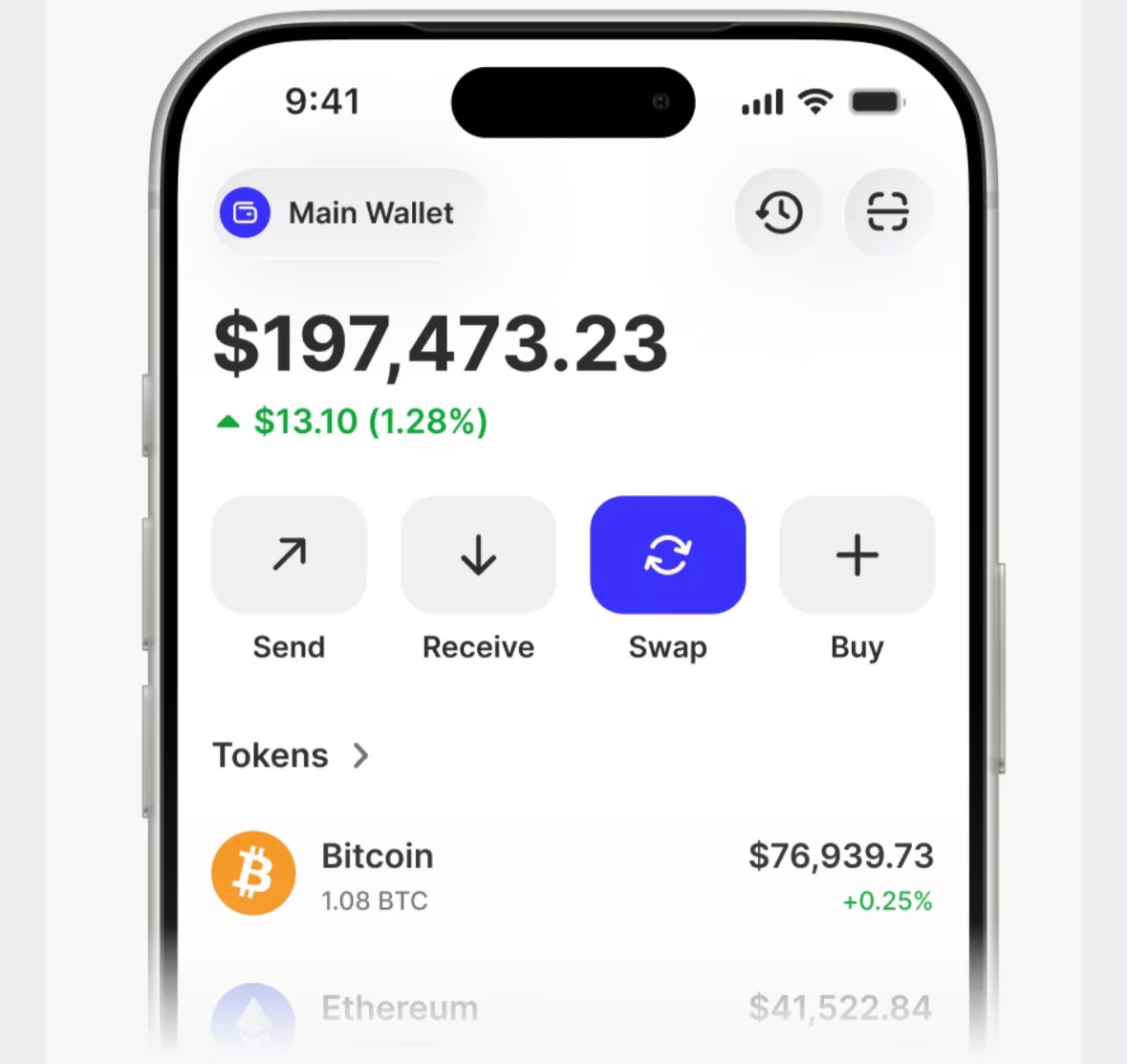 Trust Wallet Interface